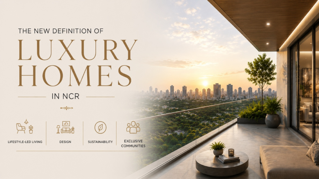 The New Definition of Luxury Homes in NCR